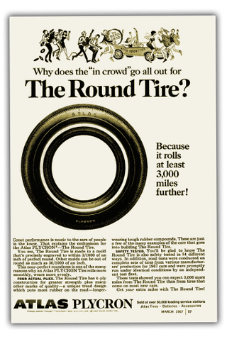 Illustration for article titled Is This The Best Tagline For Selling Tires Ever?